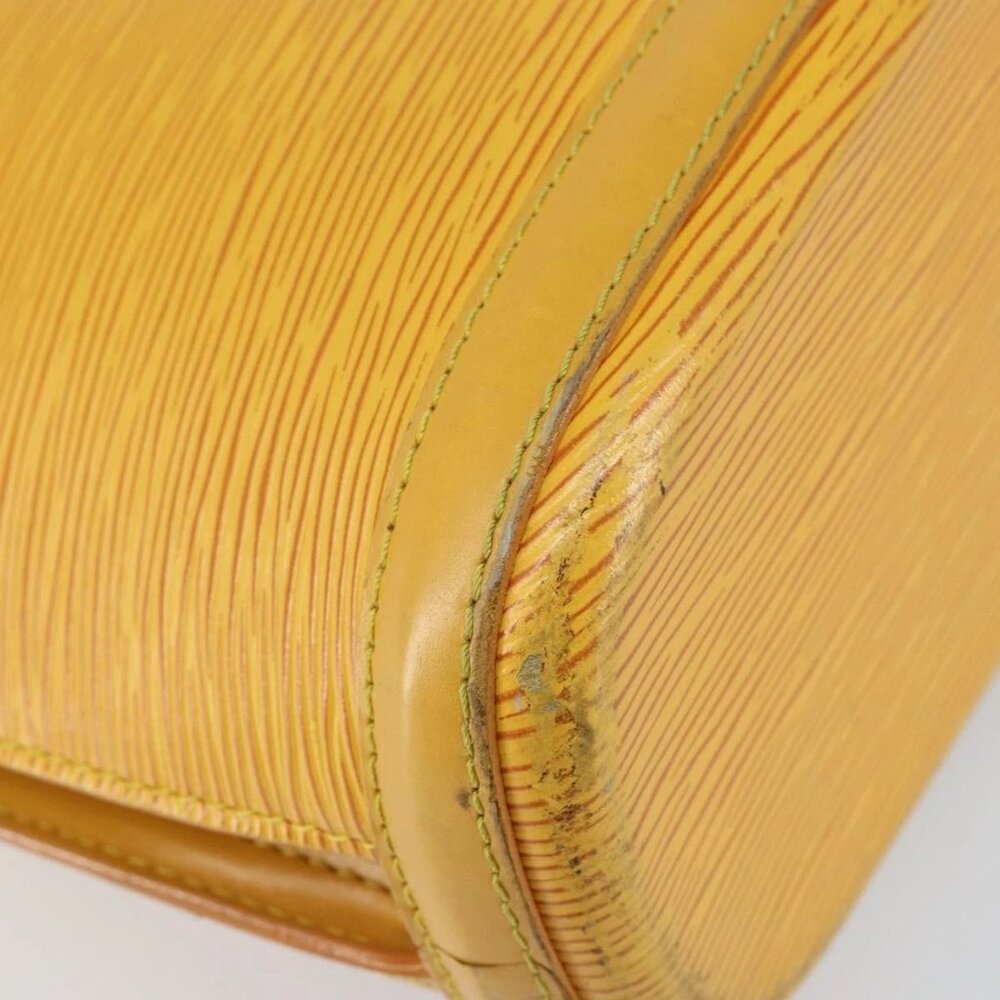 LOUIS VUITTON Epi Lussac Shoulder Bag Yellow M52289 LV Auth BA6181 - Picture 2 of 16